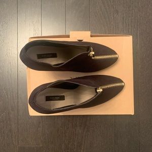 Black Booties Zara Faux Suede